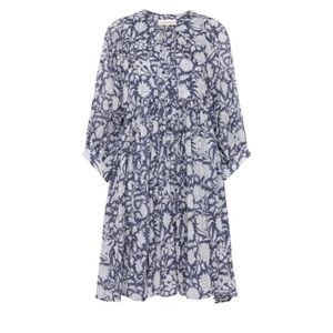 Daughter’s of India, Kyra blue Iris, mini dress, in size M